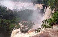 Beautiful Iguazu Falls In Brazil