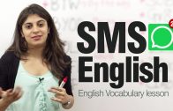 SMS English Lesson – Modern English Abbreviations And Shortened Text Messages