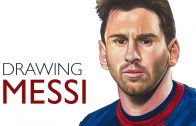 Timelapse Drawing Of Lionel Messi