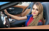 Girl Driving A Bugatti In Dubai
