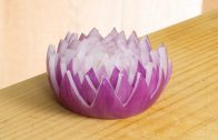 A Beautiful Flower Made From Onion