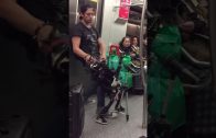 A Heavy Metal Puppet Show In The Train