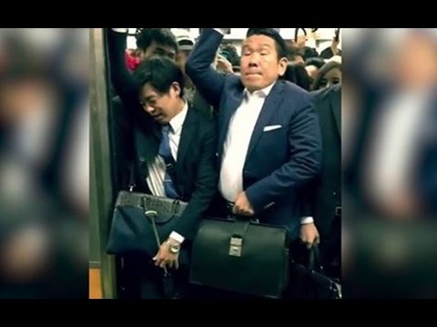 The Rush Hour In Tokyo Is Hilarious