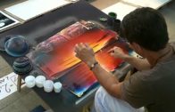 An Artist Makes Amazing 3D Painting